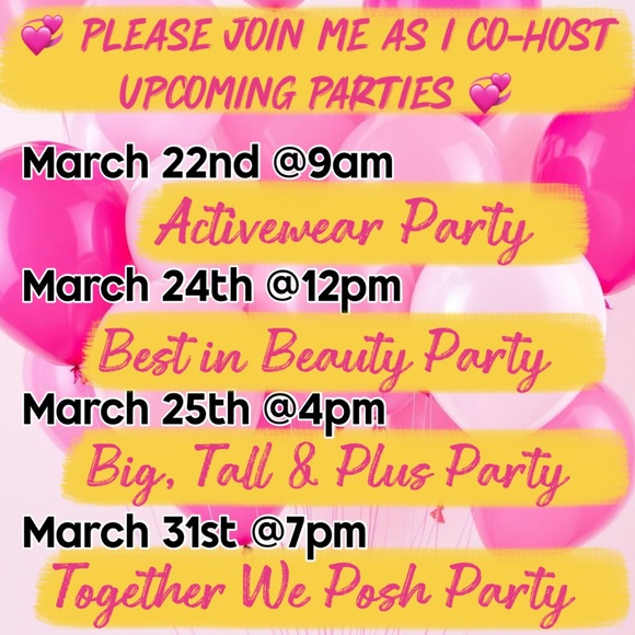 Co-Hosting on March 22nd, 24th, 25th & 31st. L👀king for lots of Host Picks.♥️ - Picture 8 of 8